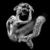 COIL MERMAID RING - SMALL