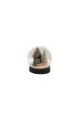 Cabin Scene Glass Snow Globe