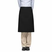 Bistro Apron, 2 Pocket, Black, 32" x 28"