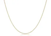 15" Choker Classic Beaded Chain