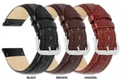 Debeer Crocodile Grain Chrono Short Replacement Watch Band