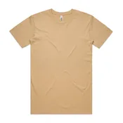Custom T Shirt Regular Fit 4.7 oz Tan