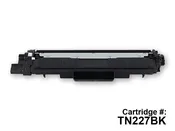 Brother TN227BK High Yield Black Toner Cartridge