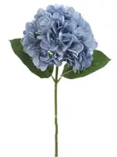 18"Hydrangea, 7" Diameter Blue Faux
