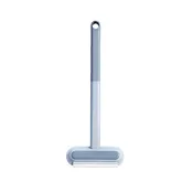 3-in-1 Pet Hair Remover Brush: Long-handle window & pet fur cleaning tool for cat/dog hair.