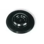 Caster Cup Plastic – Black