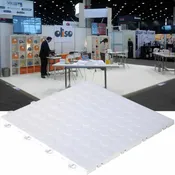 Coin Top Interlocking Trade Show &amp; Display Tiles