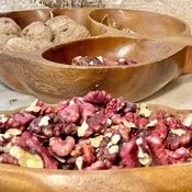 Organic Red Walnuts (Raw, Unpasteurized, Shelled)