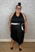 Lane Bryant Black Collar Dress - 26 — CAKE