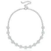 Blossom Flower Necklace - Diamond