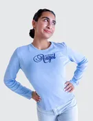 "Angel" Blue Long Sleeve