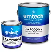 EMTECH EM7000HBL Water-Based High-Build Spray Lacquer