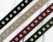 Women's Designer Diamond Stud Belt