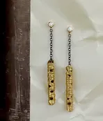 Aspen Diamond Chain Earrings — The Passdoor