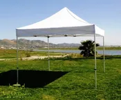 10' x 10' EZ UP Rental – Pop-Up Canopy for Shade & Outdoor Events