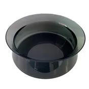 Grey Glass Bowl