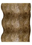 Couristan Cape Town CB79/0004A Alligator Print Stair Runner