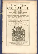 Act for Preventing Frauds and Abuses in His Majesty's Customs 1662