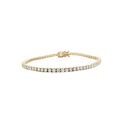 Lab-Grownd Diamond Tennis Bracelet