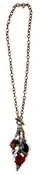 Bead and Stone Statement Necklace
