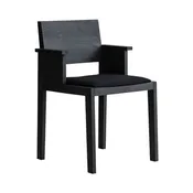 016 Maasto Dining Chair: Seat Upholstered