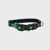 Adjustable Collar, Green, 1″ X 18″-26″