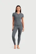 Ladies Active Fitted Short Sleeve Top