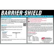 Barrier Shield concrete repellent coating
