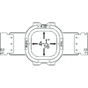 4.25"X4.25" Mighty Hoop