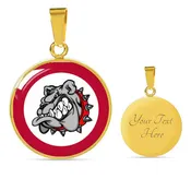 Bulldog Pendant Necklace