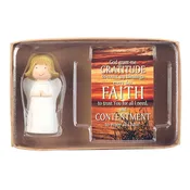 Angel Figurine Pray God Grant Gratitude