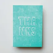 Bold, "Thanks"