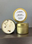 Dark Roast 4oz Tin — All Burn Wax