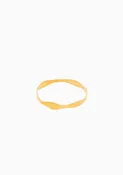 18kt Gold Vermeil PSTM Afghanistan Linked in Love Raihana Bangle | Gold
