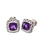 Andrea Candela Amethyst Earrings