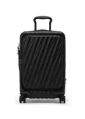 19 Degree Front Access Expandable 4 Wheeled Carry-on - Black Texture