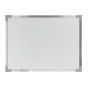 24" x 36" Aluminum Framed White Dry Erase Board for Office or Classroom