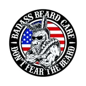 3" Badass Brand USA Vinyl Sticker - Glossy