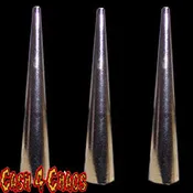 2-1/4 inch tall, 1/4 inch wide cone spike Single Count