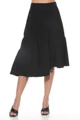 Asymmetric Flounce Skirt