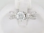 Gregorio .75ctw Diamond 18K Engagement Ring (Setting Only) — Stanton Jewelers