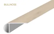 Freemont Fir 1.38 in. T x 94.49 in. L x 2.24 in. W Vinyl Stair Nose Molding for Luxury Vinyl Flooring