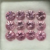 4.5mm – Himalaya Mine, CA Tourmaline Rounds