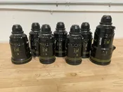 Cooke Anamorphic 2x  7 lens set