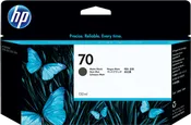 HP 70 Matte Black Ink Cartridge, 130 ml (Z2100/Z3100/Z3200/Z5200/5400)