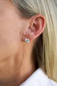 4.00ct Lab Grown Diamond Stud Earrings — Lewis Jewelers