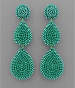 Bead disc Earrings