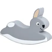 Bunny-shaped Vinyl Kids Rocker Seat