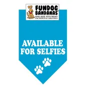 Available for Selfies Bandana - Limited Edition
