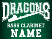 Bass Clarinet Band Sign LCHS